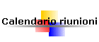 Calendario riunioni